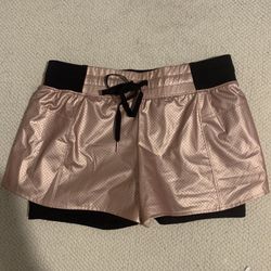 Nwot Womens Pink Calia Faux Leather Pleather Short 