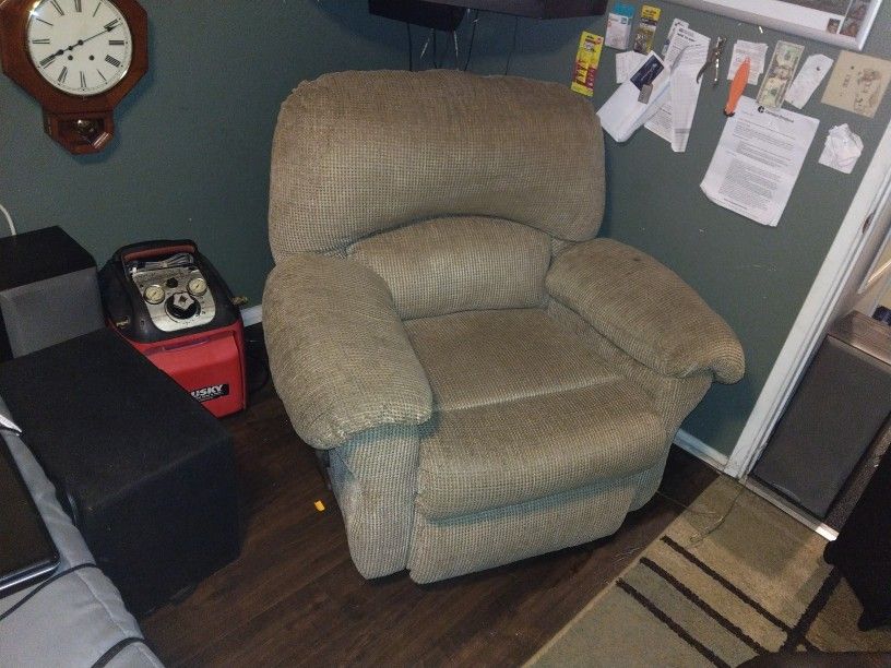 Tan Rocker Recliner