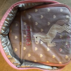 Pottery Barn Kids “Olivia” Unicorn Lunchbox 