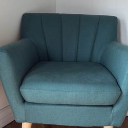 Blue Accent Chair