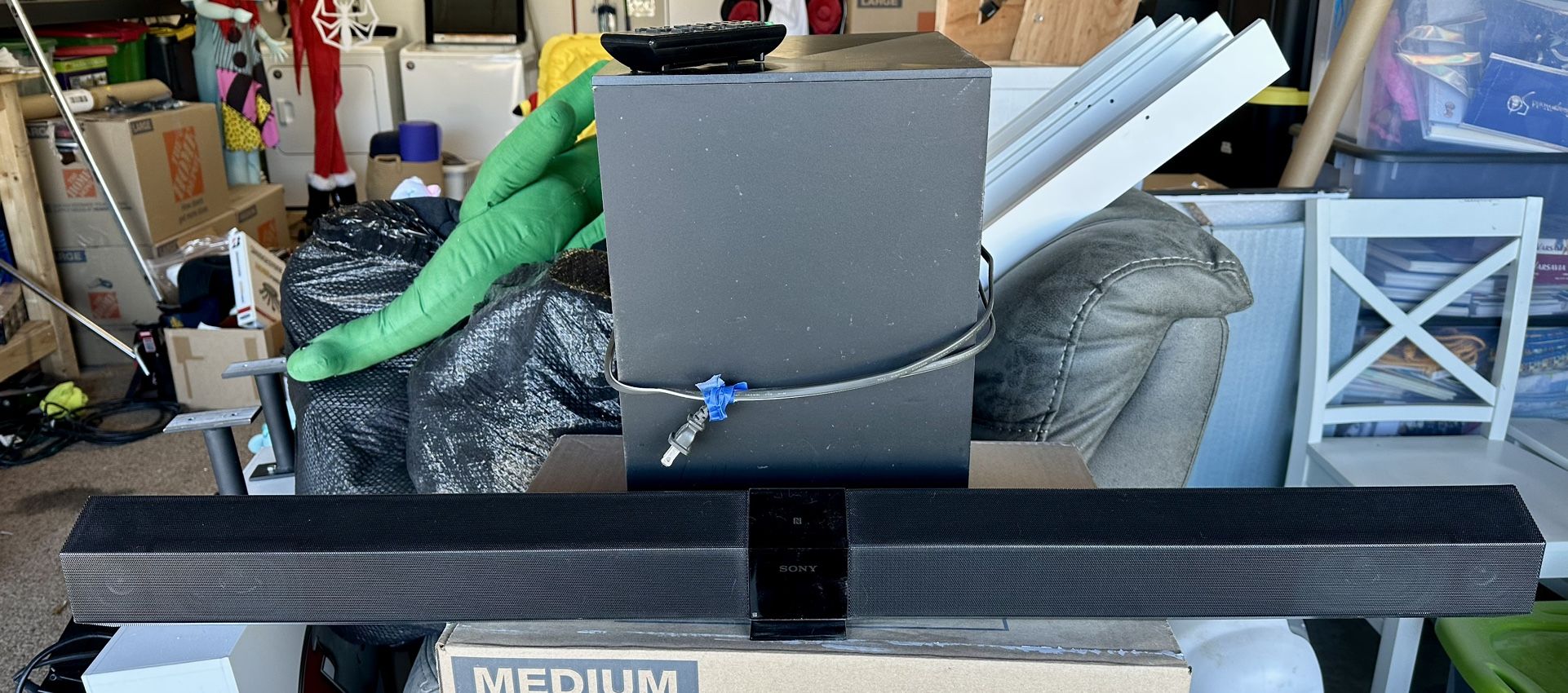 Sony Soundbar And Subwoofer
