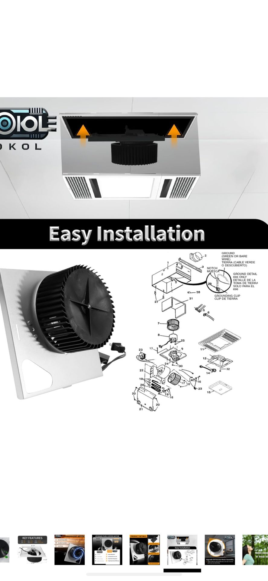 Vendo Ventilador Para Extractor De Baño