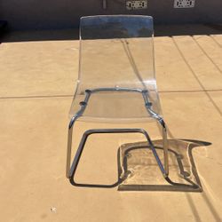 Clear Ikea Plastic Chair