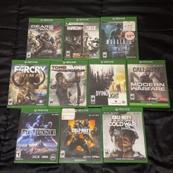 xbox one video games