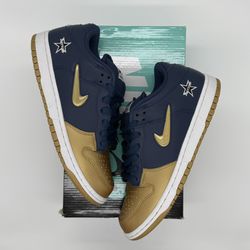 Nike Dunk Low Sb Supreme Jewel Gold