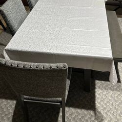 Dining table set 6 ps