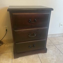 Nightstand 32” High 24” Wide 17” Deep 