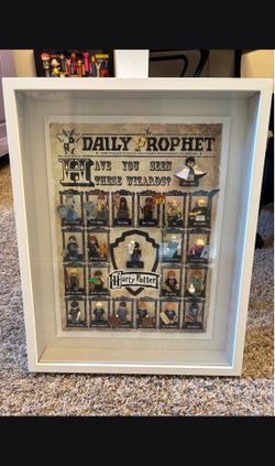 Framed Complete Set of (22) Lego Harry Potter & Fantastic Beasts Series 1 Minifigures 71022