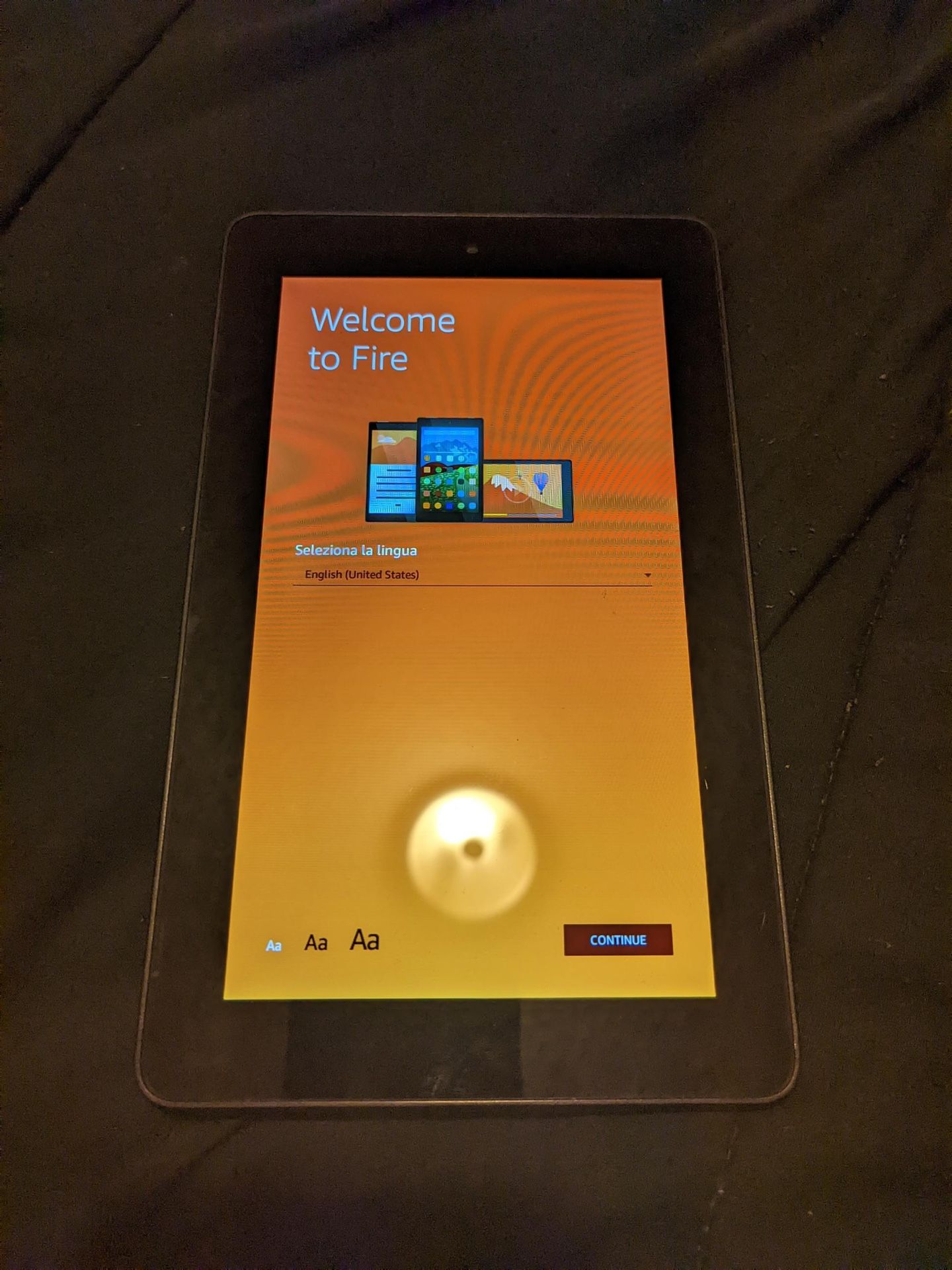 Amazon Kindle fire tablet 7inch