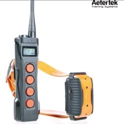 Aetertek AT-919C 1100 Yard Ultra Range Dog Remote Training Shock Collar Black