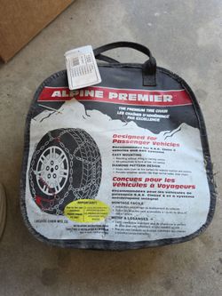 Passenger car tire chains