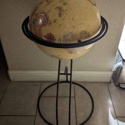 Globe On Stand