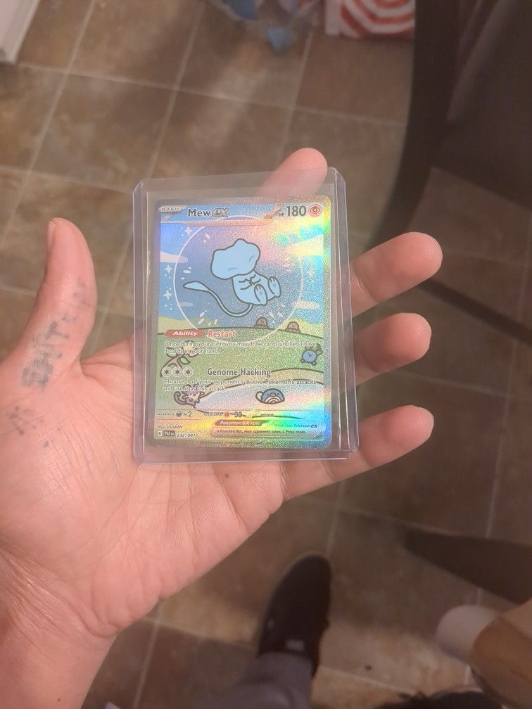 Pokemon Mew ex - 232/091 - SV: Paldean Fates (PAF)