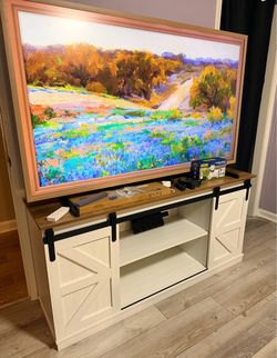 TV stand / Entertainment stand (farmhouse)