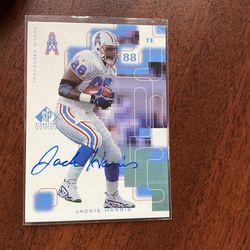 Jackie Harris football card