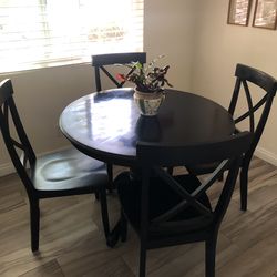Kitchen table and chairs