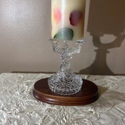 Crystal Candle Holder