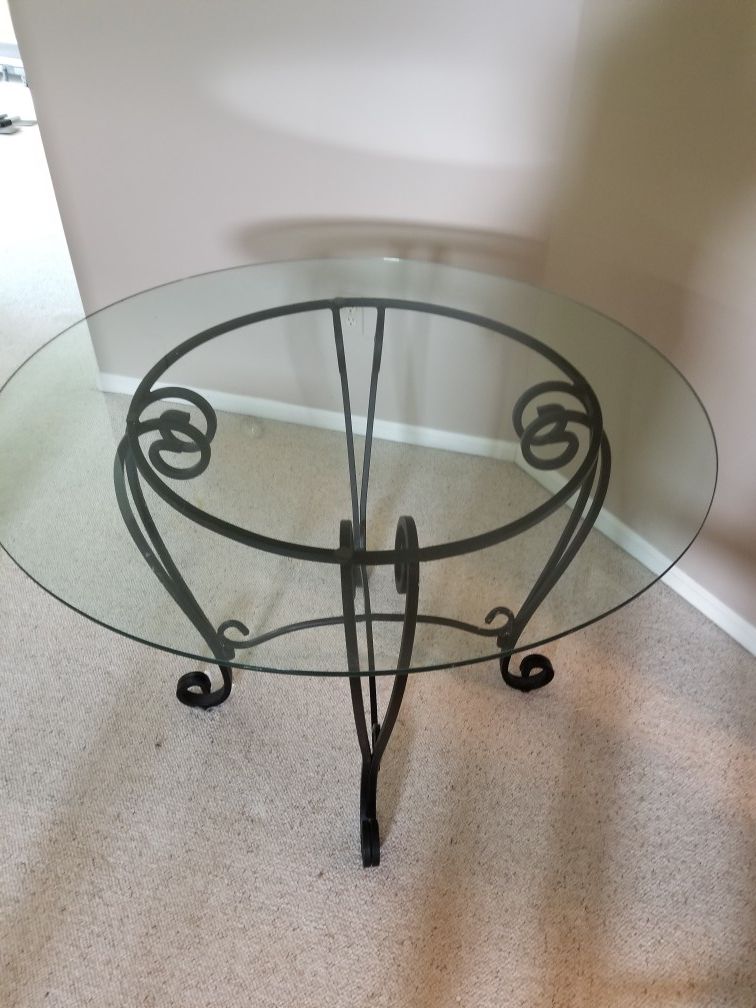 Glass Top table from Pier I