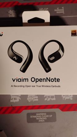 viaim OpenNote AI Recording Open-ear True Wireless Earbuds