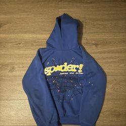 Blue Sp5der Hoodie