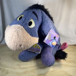 Disney Fisher Price My Talkin Eeyore 18” Plush  Some Miss Coloring