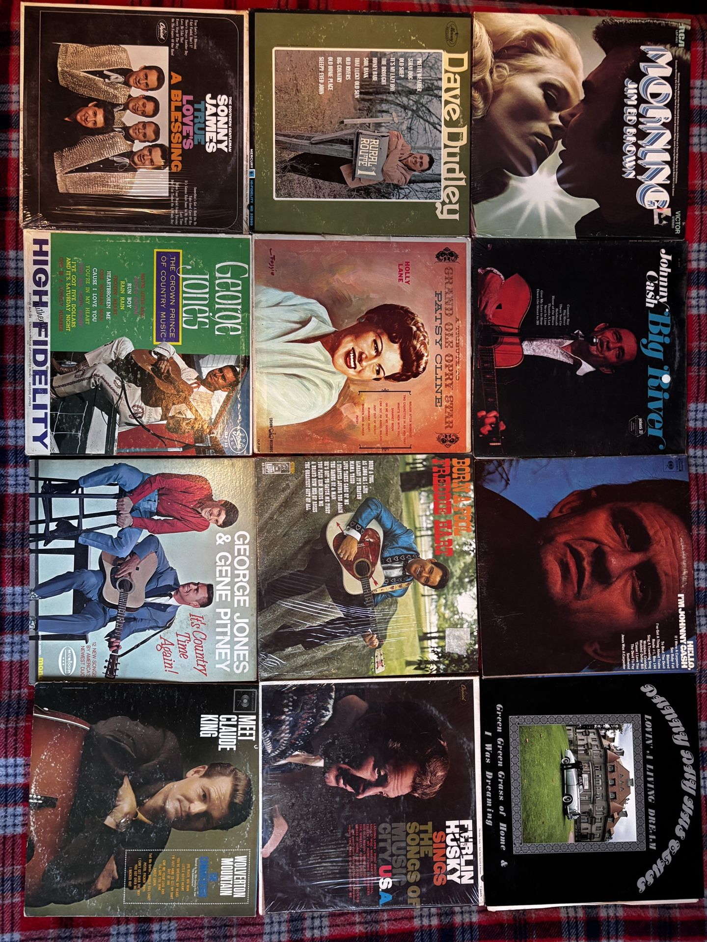 Country Music Vinyl Lot