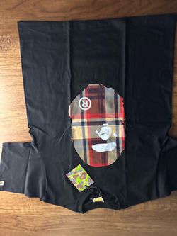 Bape Burberry tee