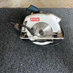  Ryobi Skillsaw w/laser line 