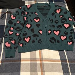 vday cardigan 