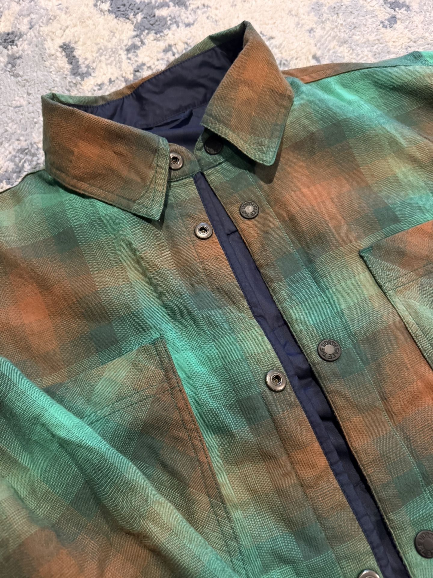 North Face Reversible Jacket/Flannel