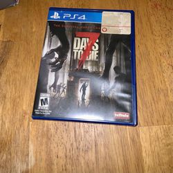 PS4 7 Days To Die Video Game
