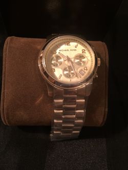 Michael Kors Ladies Runway Gold Chronograph Watch MK5055