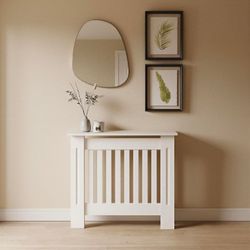 Radiator Shelf with Easy Assembly & Scratch-Resistant Finish (White)