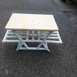 Vintage  Bamboo Table