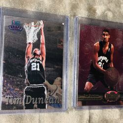 Tim Duncan RC Rookie L0T(2) SPURS