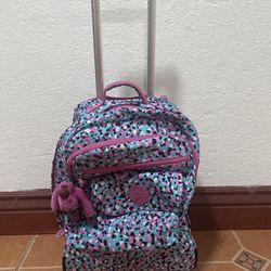 Kipling Rolling Backpack Luggage