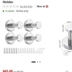 Round Wall Mounted with Tools Towel Hanger Holder