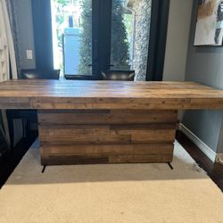 Farmhouse Style Dining Table & Coffee Table Set