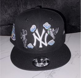 New Era New York Yankees MLB World Series Snapback Cap Black Blue White