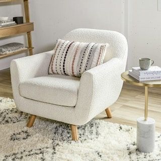 Article Gabriola 34" Lounge Chair - Ivory Bouclé