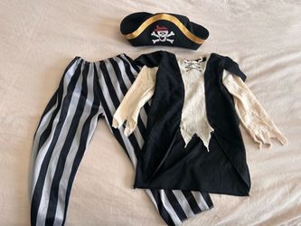 Kids Pirate Halloween Costume Set 2T/3T