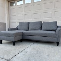 Gray Sectional Couch (🚚🚚FREE DELIVERY 🚚 🚚)