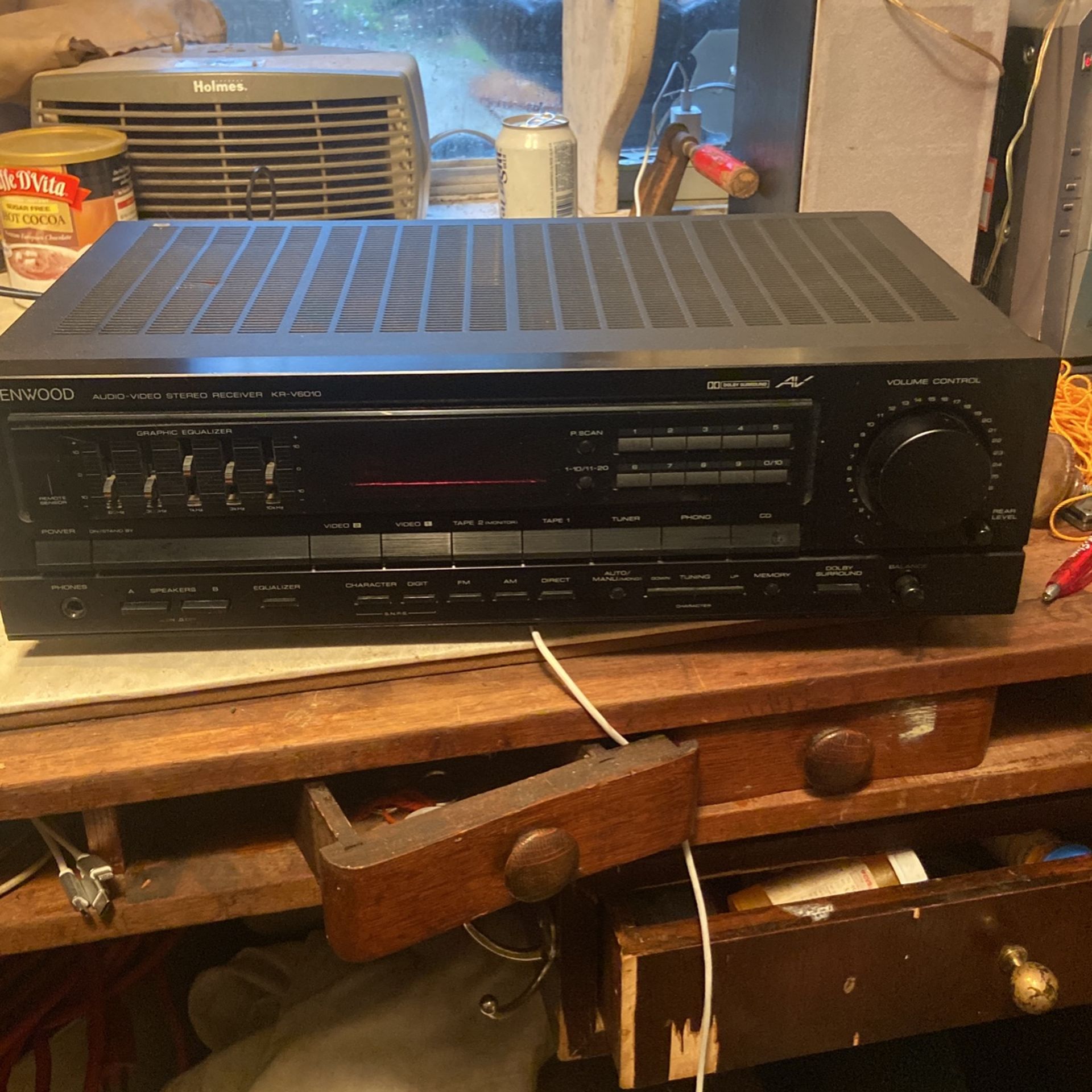 Ken wood Audio-Video Stereo Receiver KRv6010