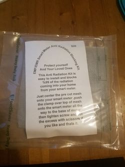 Smart Meter Anti EMF/EMR Radiation Blocking Kit