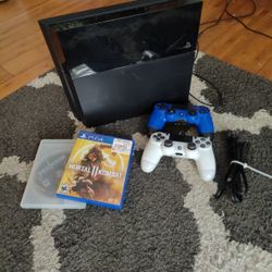 PS4 With 1 Tb Hybrid Ssd