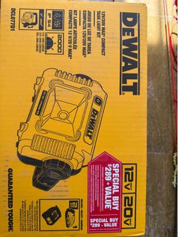 Dewalt task light brand new
