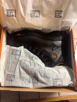 Timberlands Pro water proof steal toe work boots