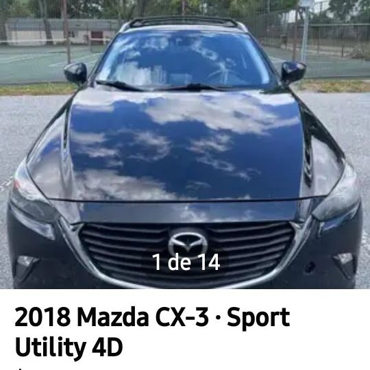 2018 Mazda Cx-3