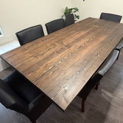 Eight Person Dining Table 