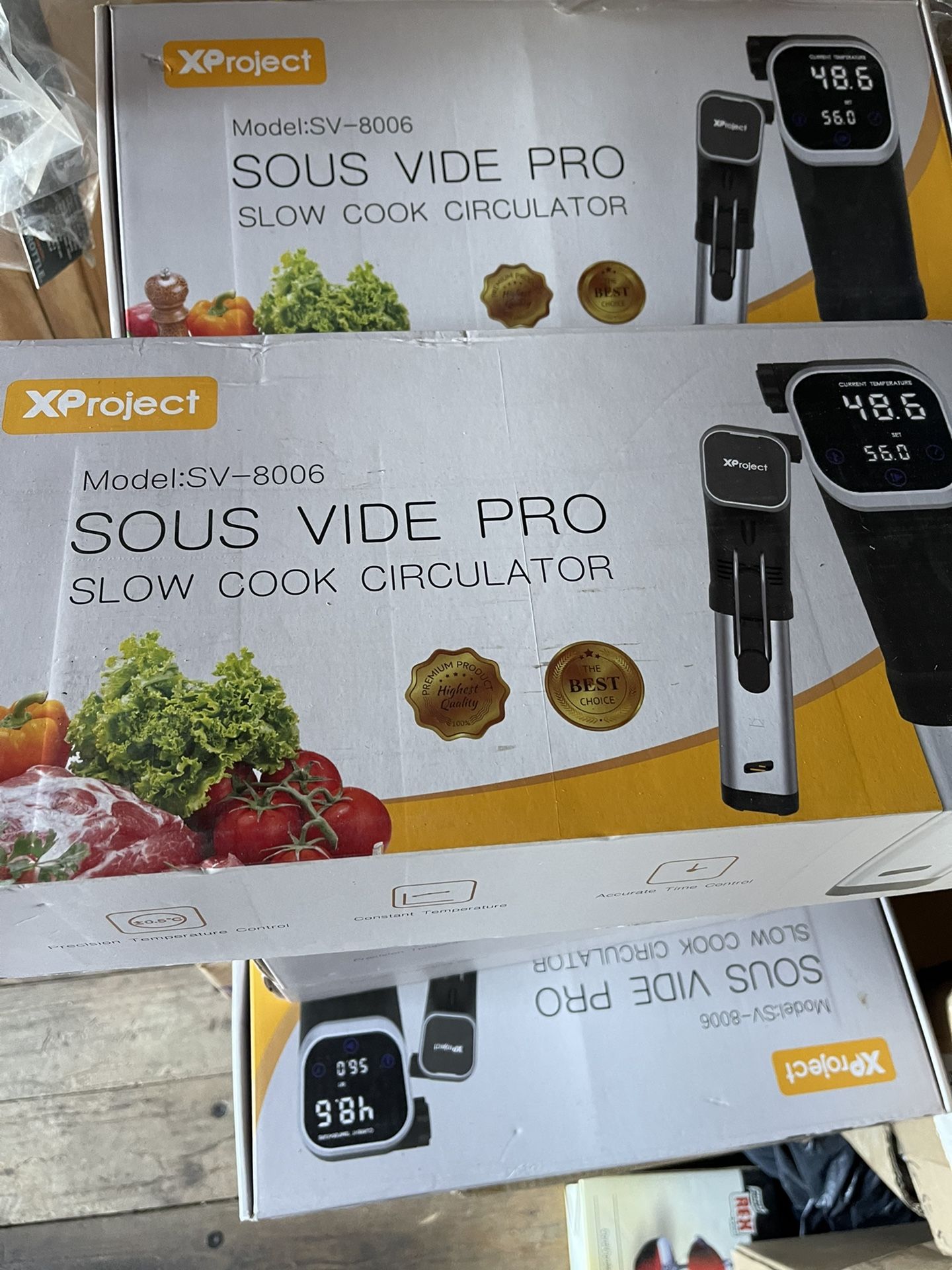 Brand New In Boxes Xproject Sous Vide Pro Model Sv-8006 $40.00 